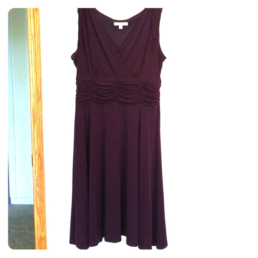 Plum cocktail dress nwot